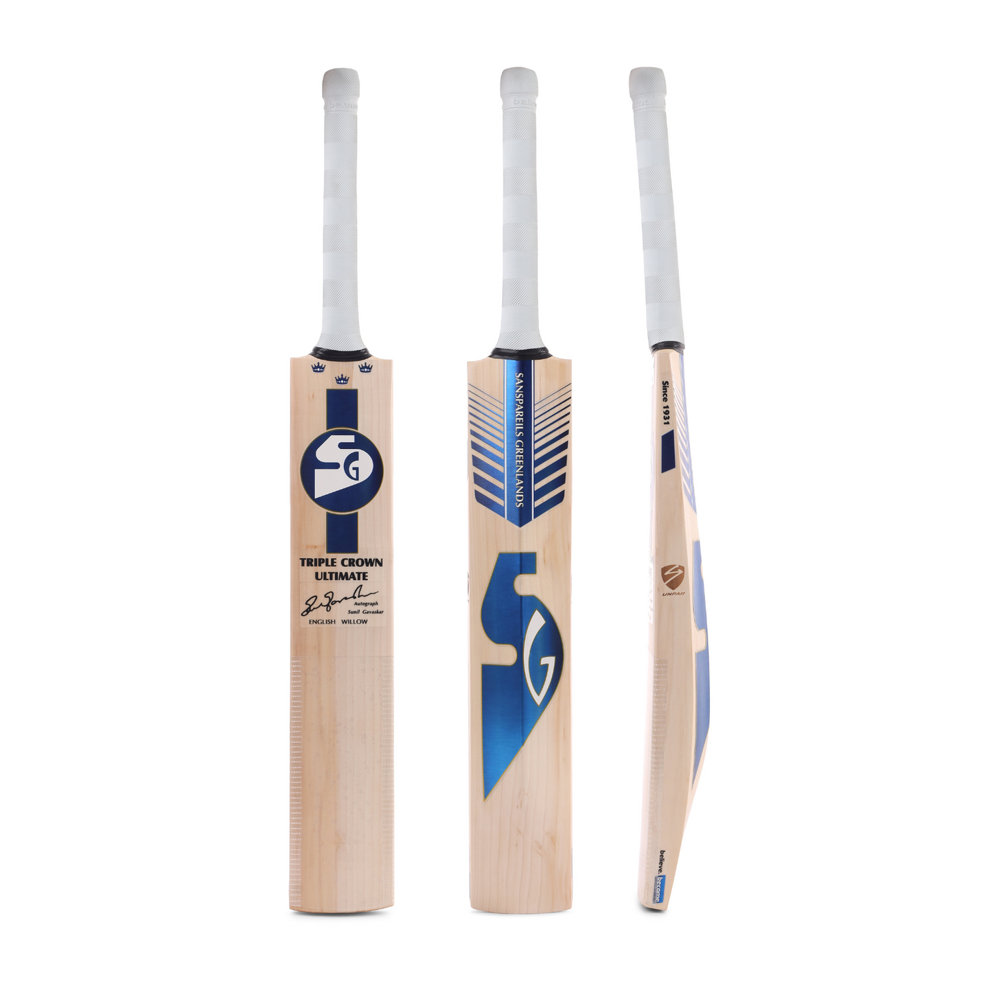 SG Triple Crown Ultimate English Willow Cricket Bat