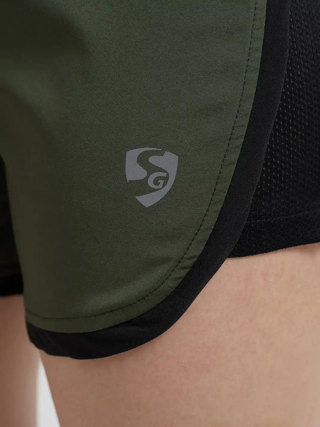 SG H2WS83252 Women Olive Green Shorts
