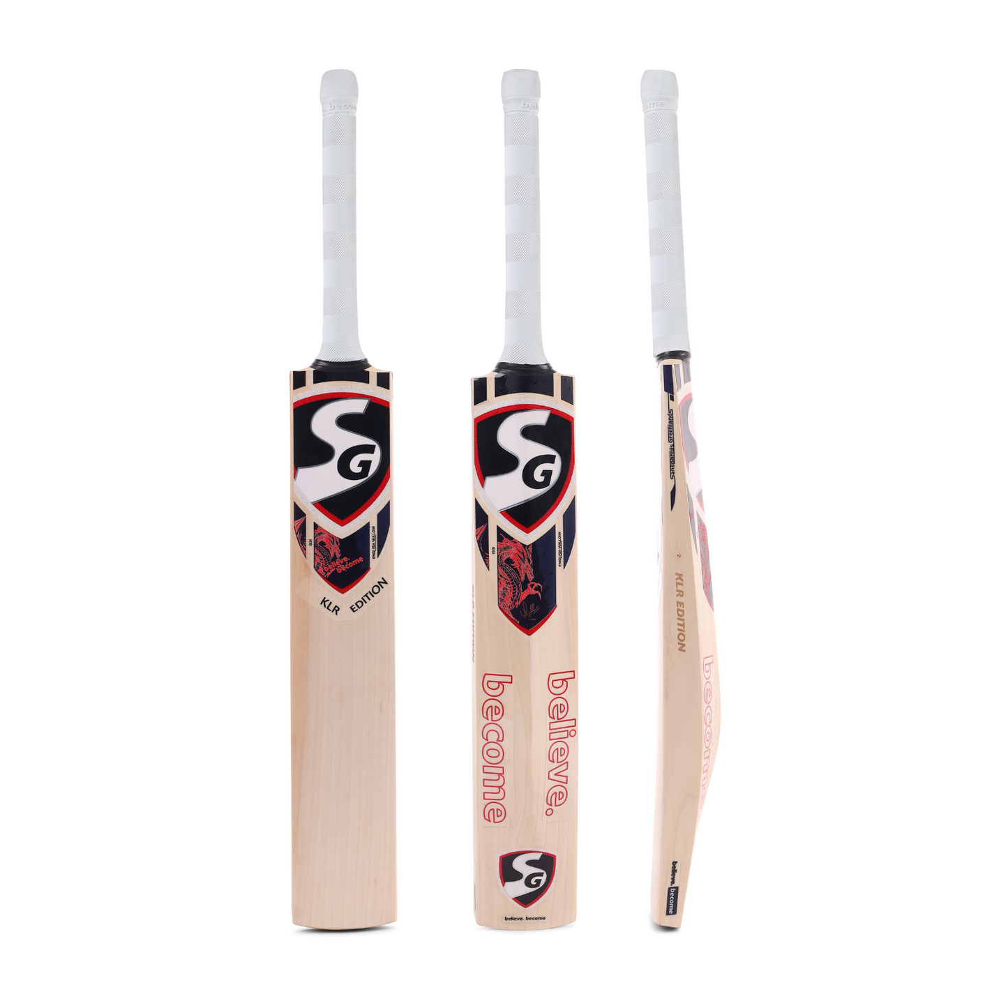 SG KLR Edition English Willow Cricket Bat (KL Rahul Series)