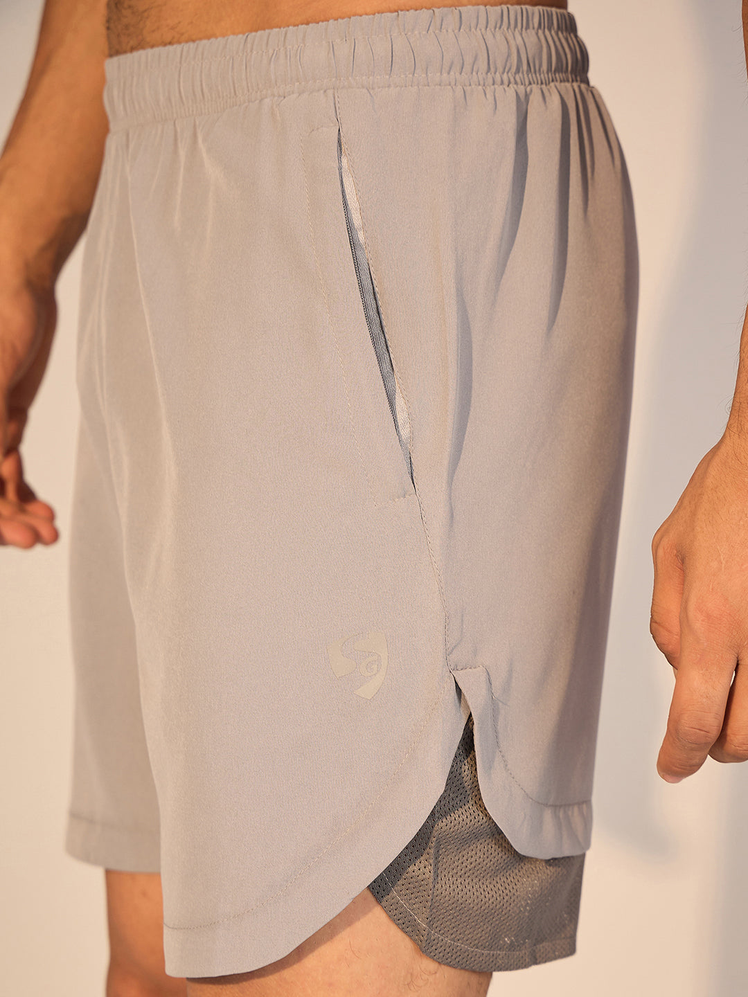 SHORTS MEN SG H3MS8220 LT. GREY
