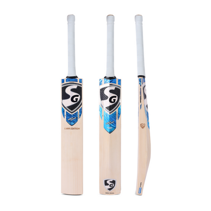 SG Liam Edition Player English Willow Cricket bat with SG|Str8bat Sensor