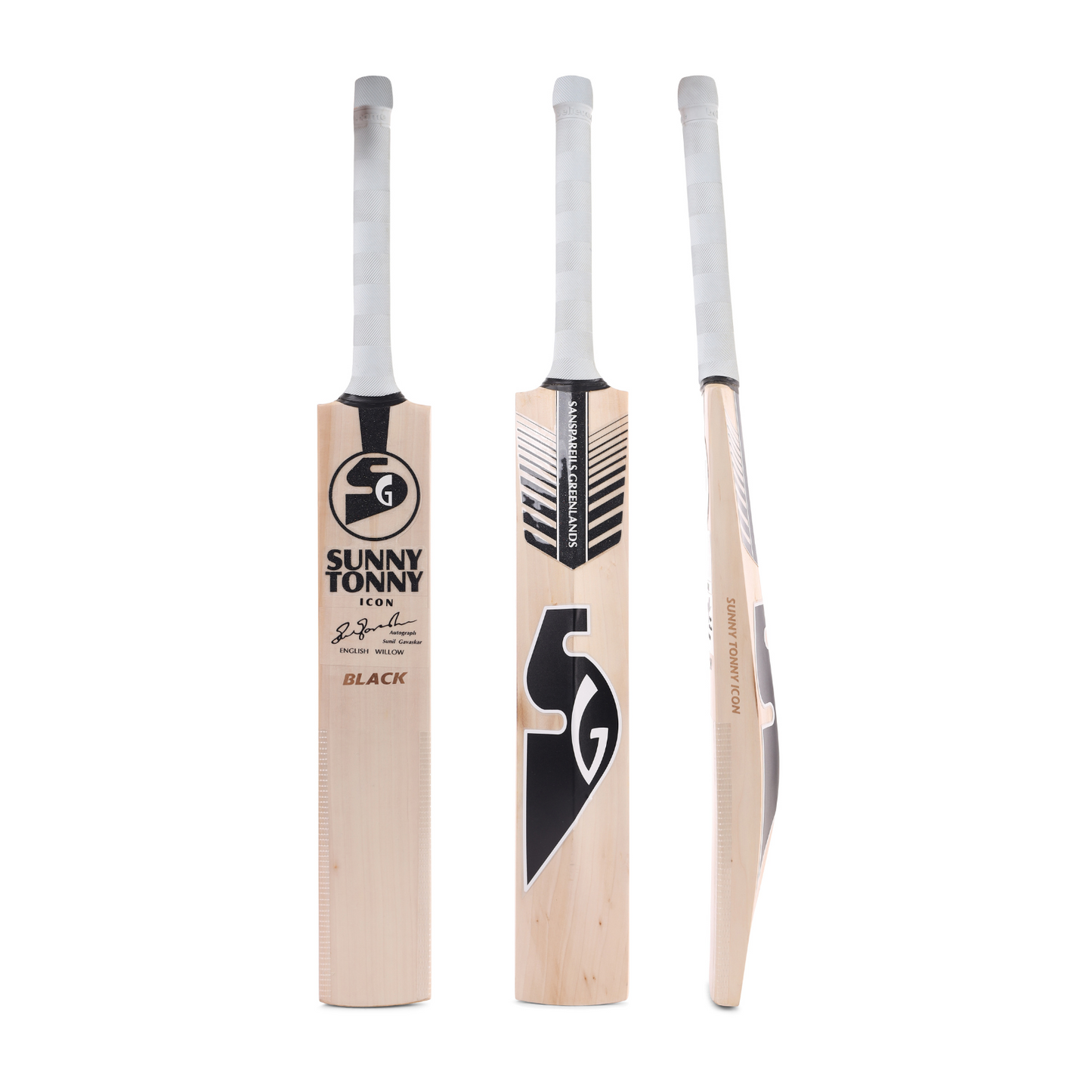 SG Sunny Tonny Icon Black English Willow Cricket Bat