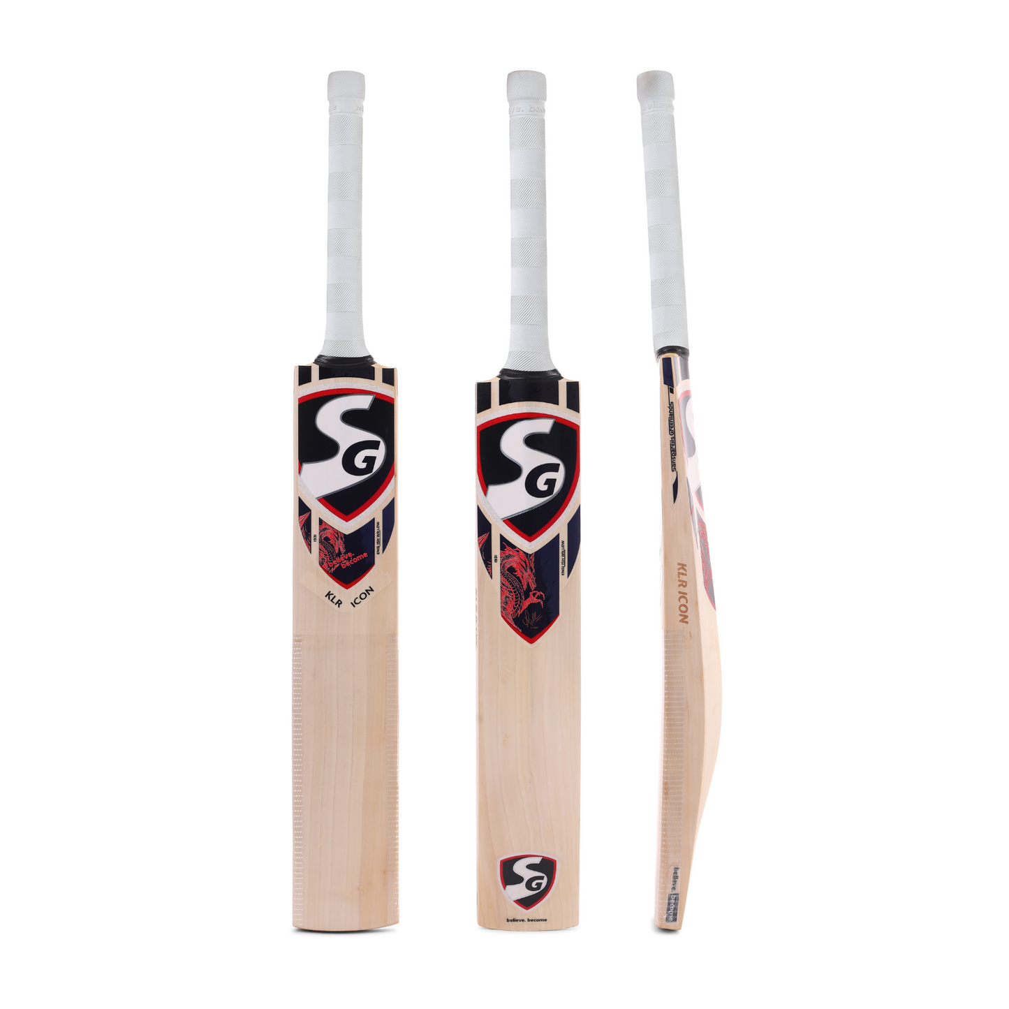 SG KLR ICON English Willow Cricket Bat (KL Rahul Series)