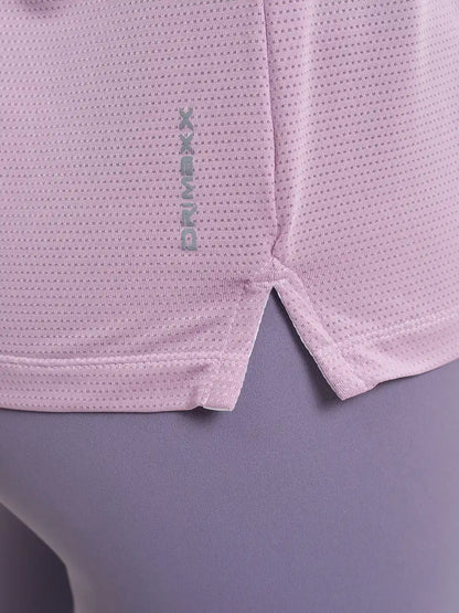 SG H1WP83191 Women Mauve Polo T-Shirt