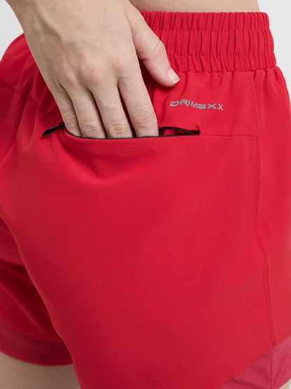 SG H1WS83301 Women Red Shorts