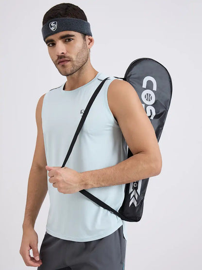 SG H2MV83581 Men Sky Rare T-Vest