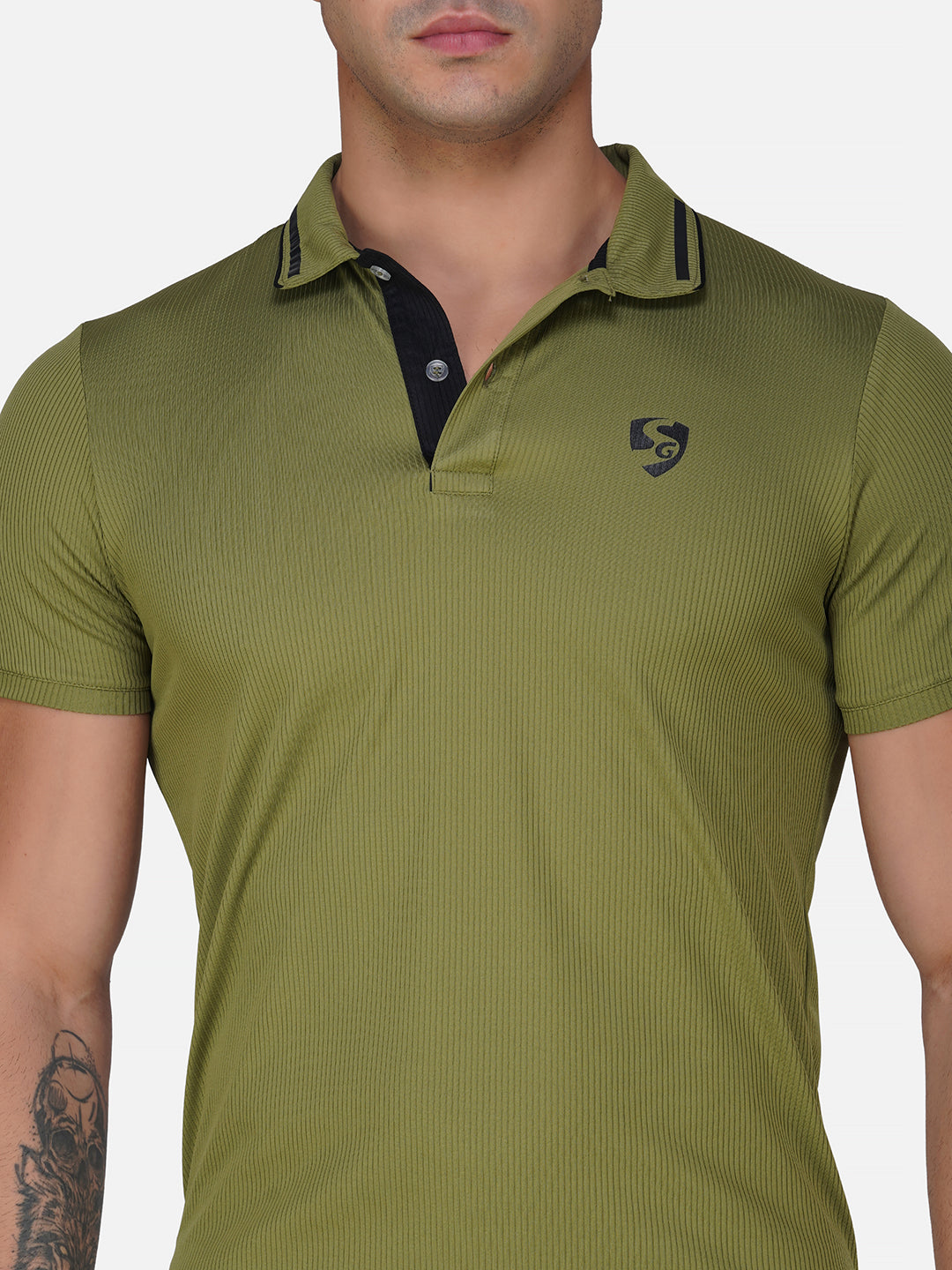 SG Regular Comfort Fit Polo T-Shirt For Mens & Boys, Olive Green & Royal Blue| Ideal for Trail Running, Fitness & Training, Jogging, Gym Wear & Fashion Wear