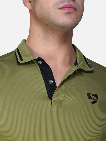 SG Regular Comfort Fit Polo T-Shirt For Mens & Boys, Olive Green & Royal Blue| Ideal for Trail Running, Fitness & Training, Jogging, Gym Wear & Fashion Wear