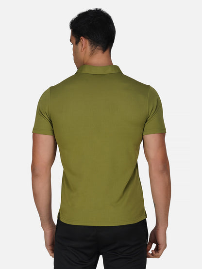 SG Regular Comfort Fit Polo T-Shirt For Mens & Boys, Olive Green, Marble White & Jet Black | Ideal for Trail Running, Fitness & Training, Jogging, Gym Wear & Fashion Wear