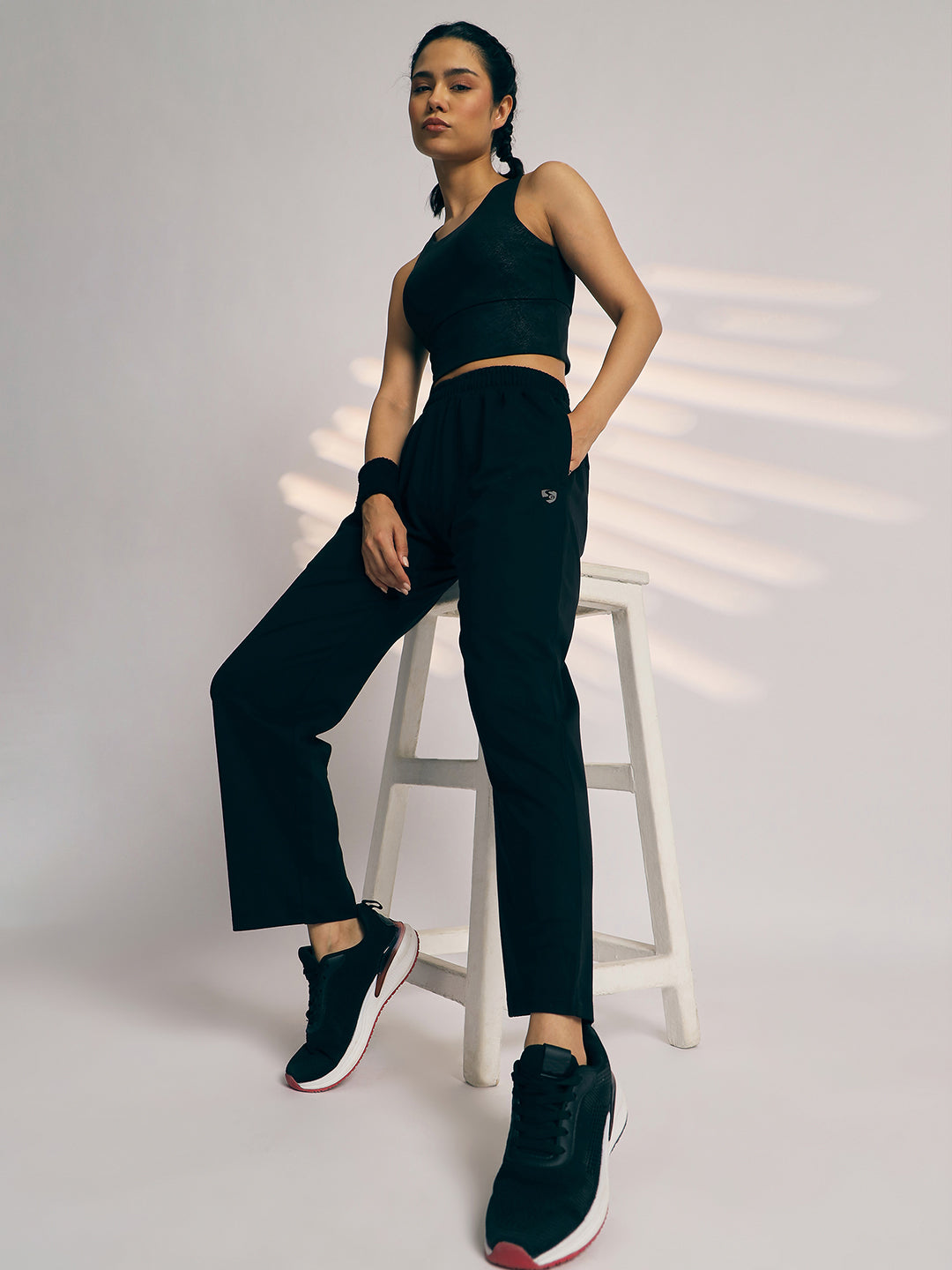 TRACK PANT WOMEN SG H3WTP8280 BLACK