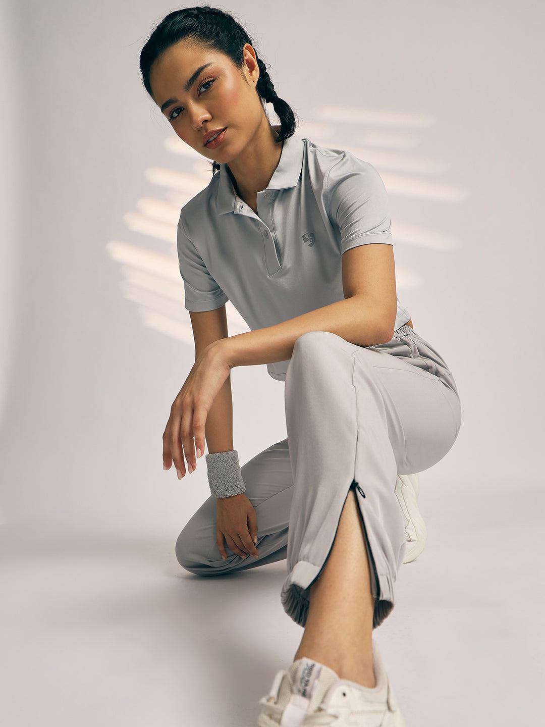 TRACK PANT WOMEN SG H3WTP8281 LIGHT GREY