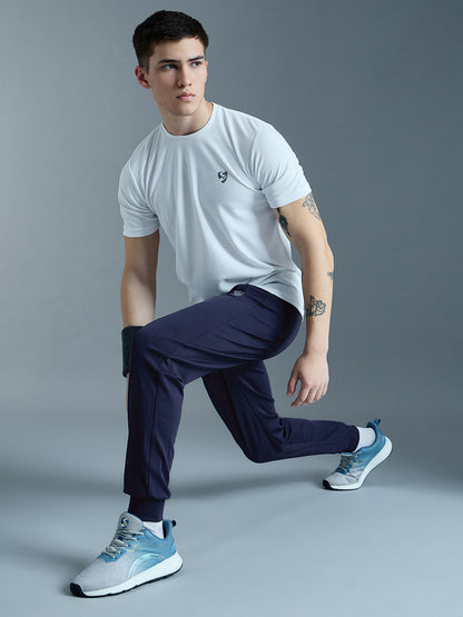 SG Men's Navy Jogger | Ideal for Trail Running, Fitness & Training, Jogging, Regular & Fashion Wear
