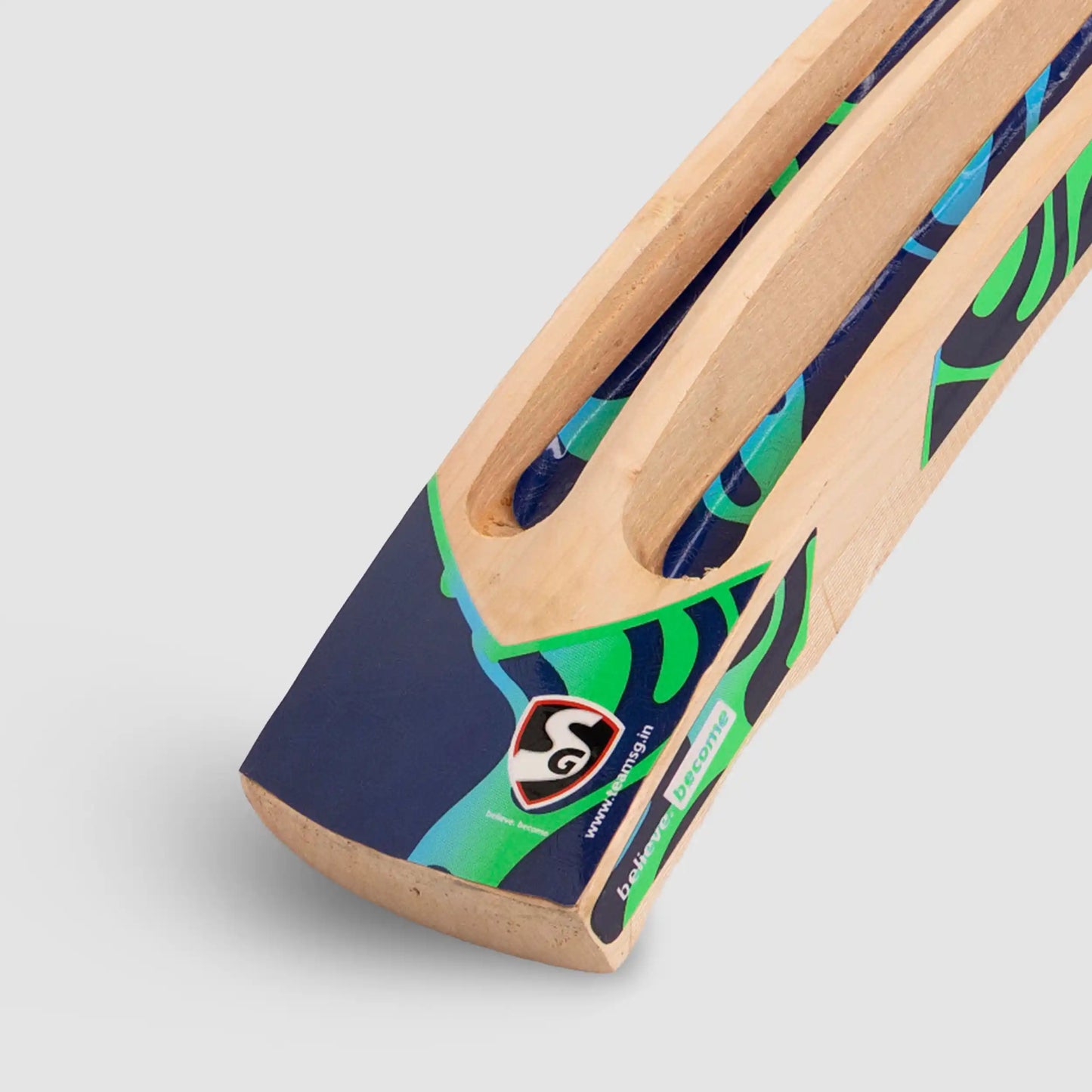 SG T-1400 Kashmir Willow Scoop Bat for Tennis Cricket Ball