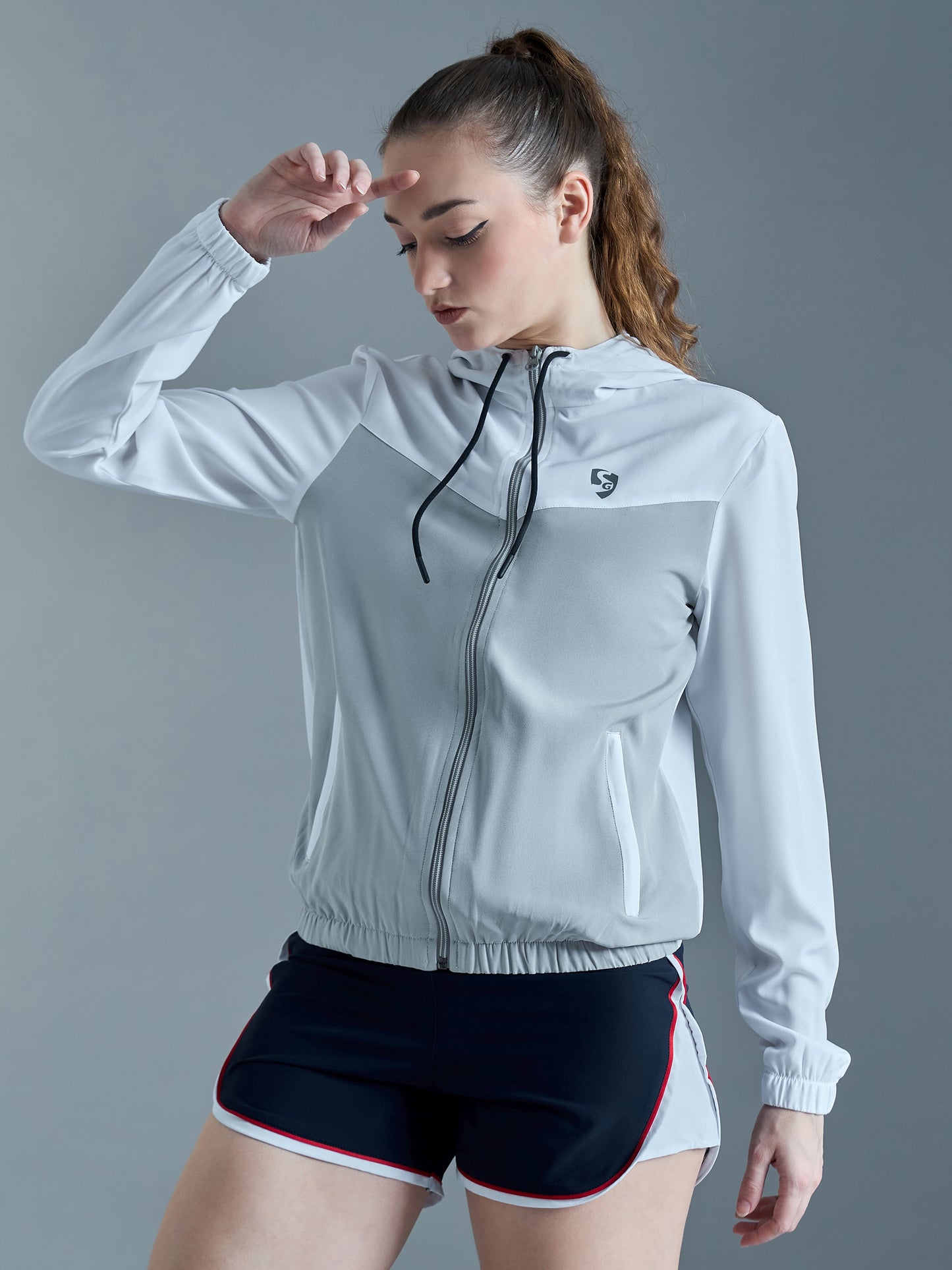 SG NS Lycra Hoodie For Women And Girls