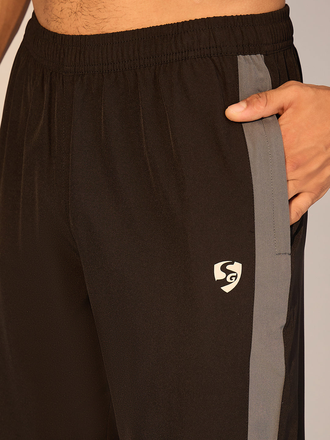 TRACKSUIT MEN SG H4MTS8237 BLACK/DR. GREY
