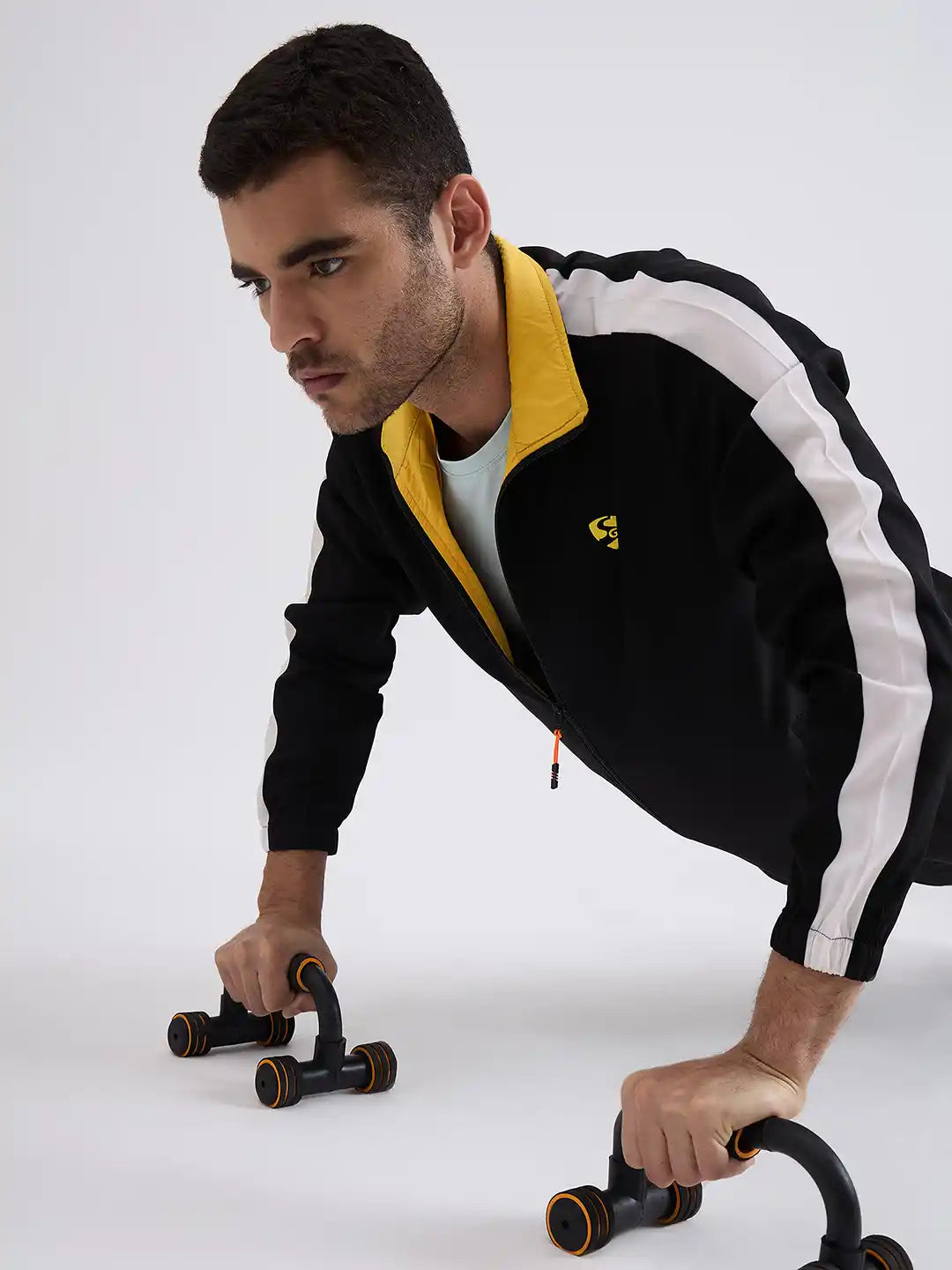 SG H2MTS84062 Men Black Tracksuit