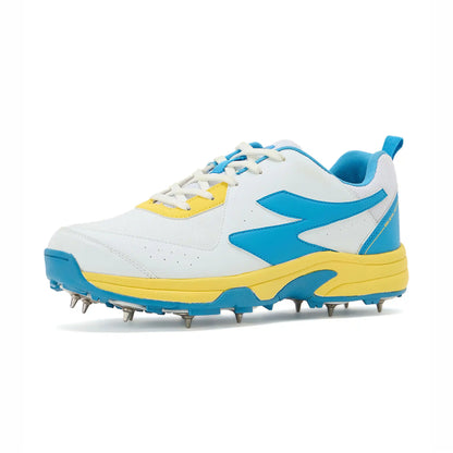 SG SAVAGE MAX SPIKES White/Yellow/Sky Blue