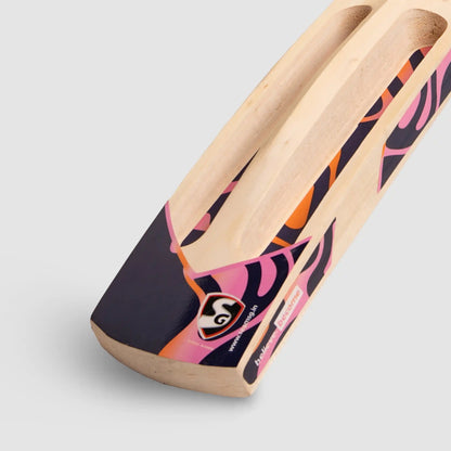 SG T-1200 Kashmir Willow Scoop Bat for Tennis Cricket Ball