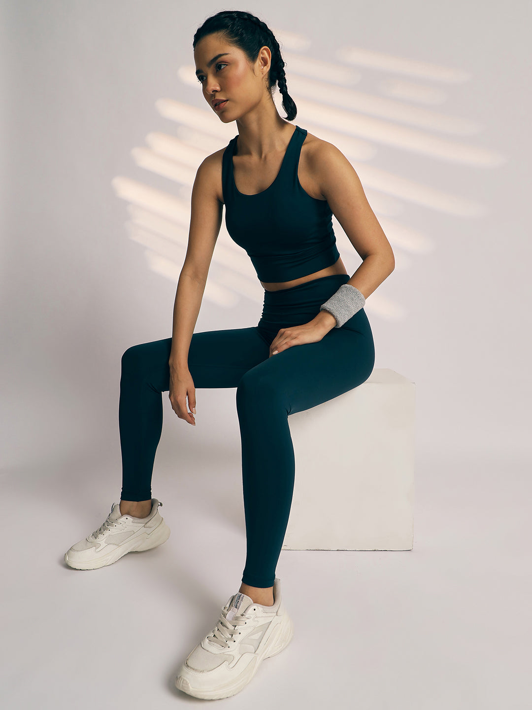 LEGGINGS WOMEN SG H3WL8278 BOTTLE GREEN
