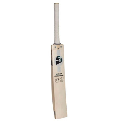 SG 90 YEARS ANNIVERSARY Grade 1 Worlds Finest English Willow Cricket Bat with SG|Str8bat Sensor