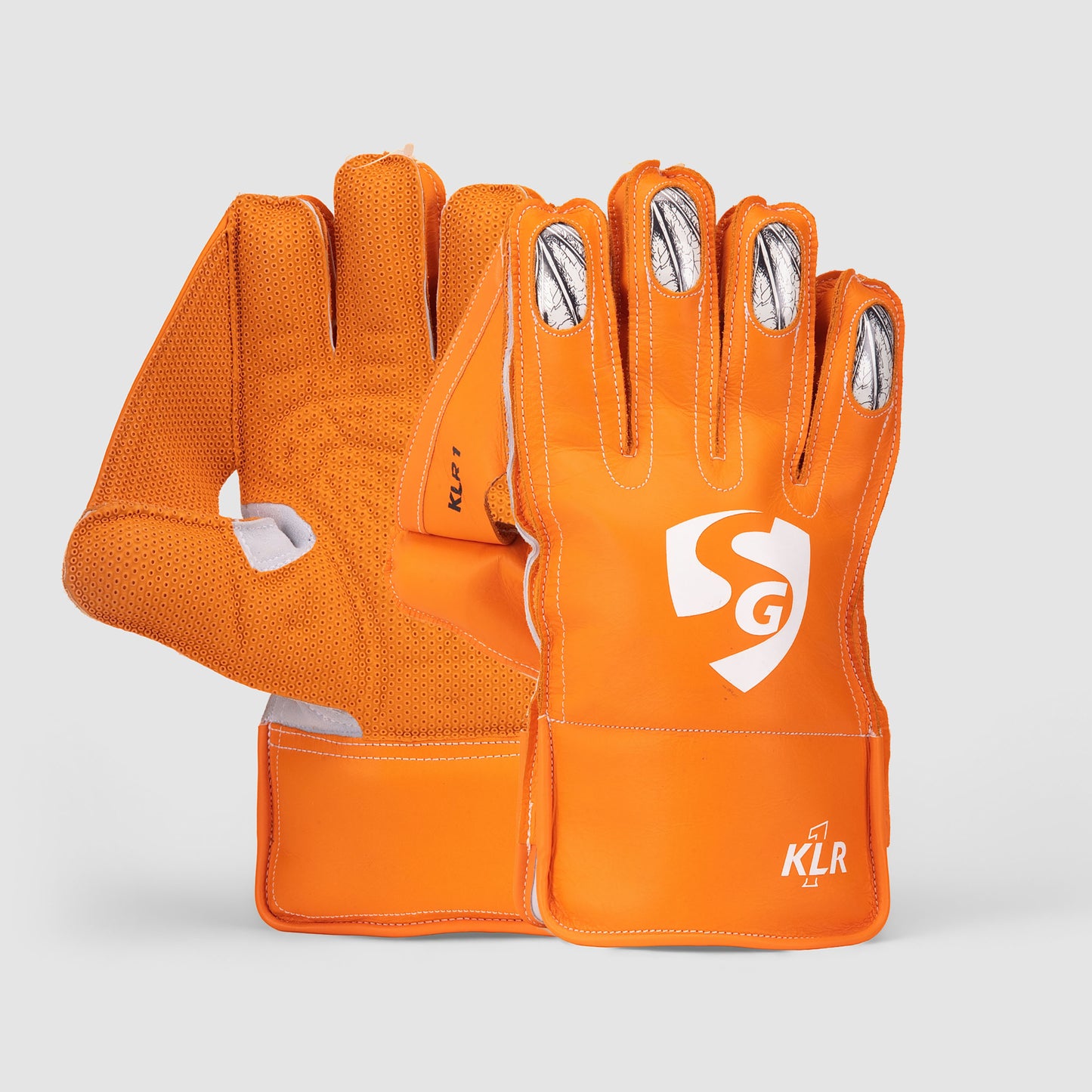 SG KLR 1 Wicket Keeping Gloves (Blue/Orange)