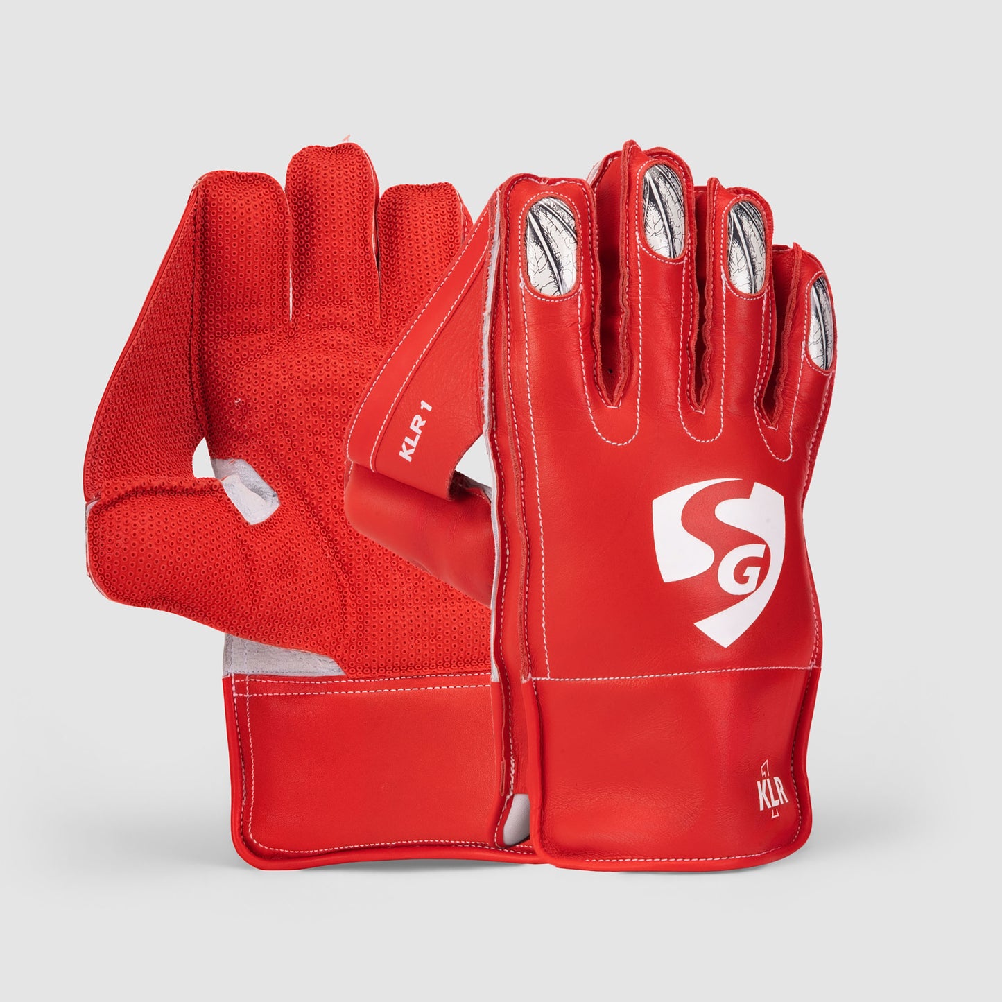 SG KLR 1 Wicket Keeping Gloves (Blue/Red)