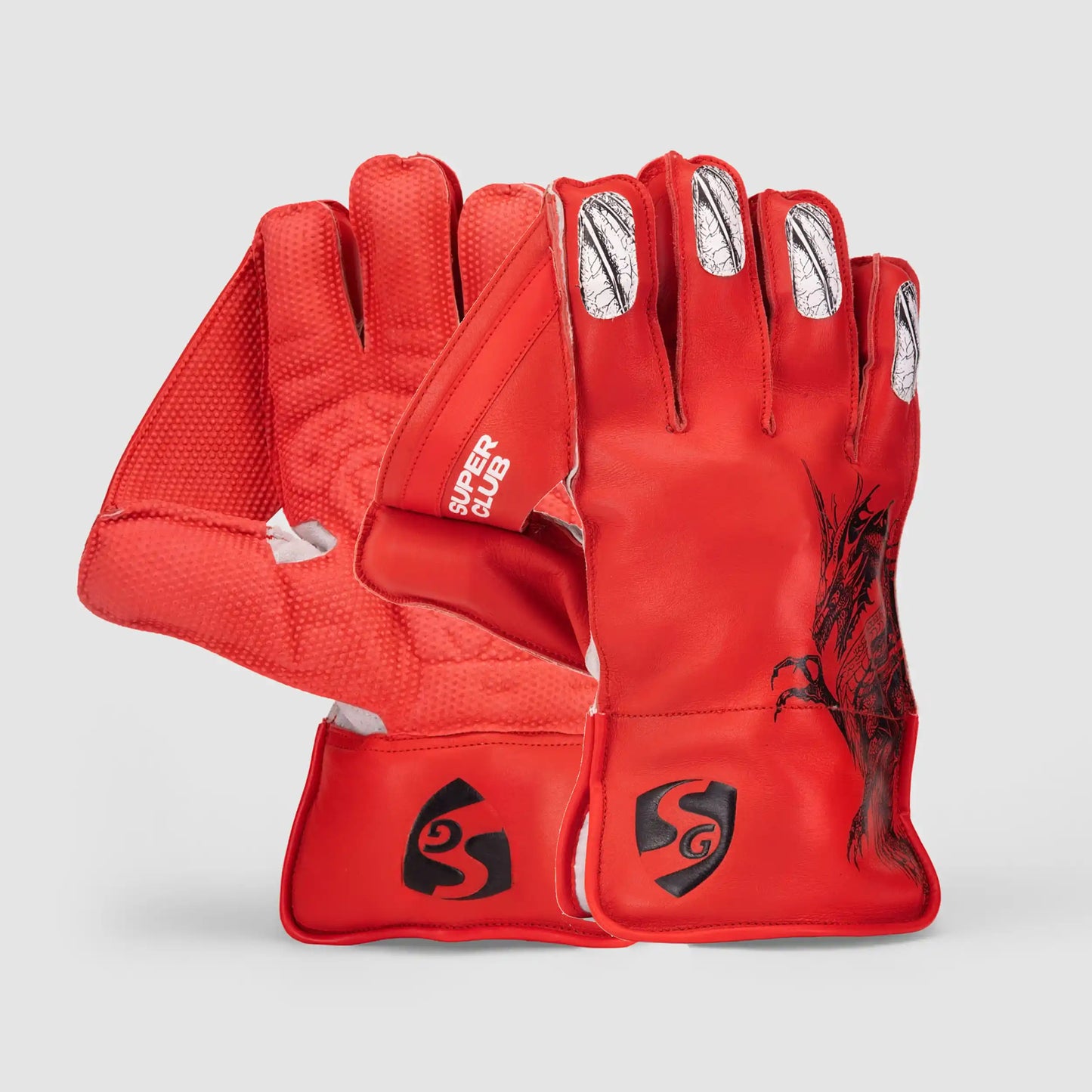 SG Super Club Wicket Keeping Gloves (Multi-Color) W.K. Gloves