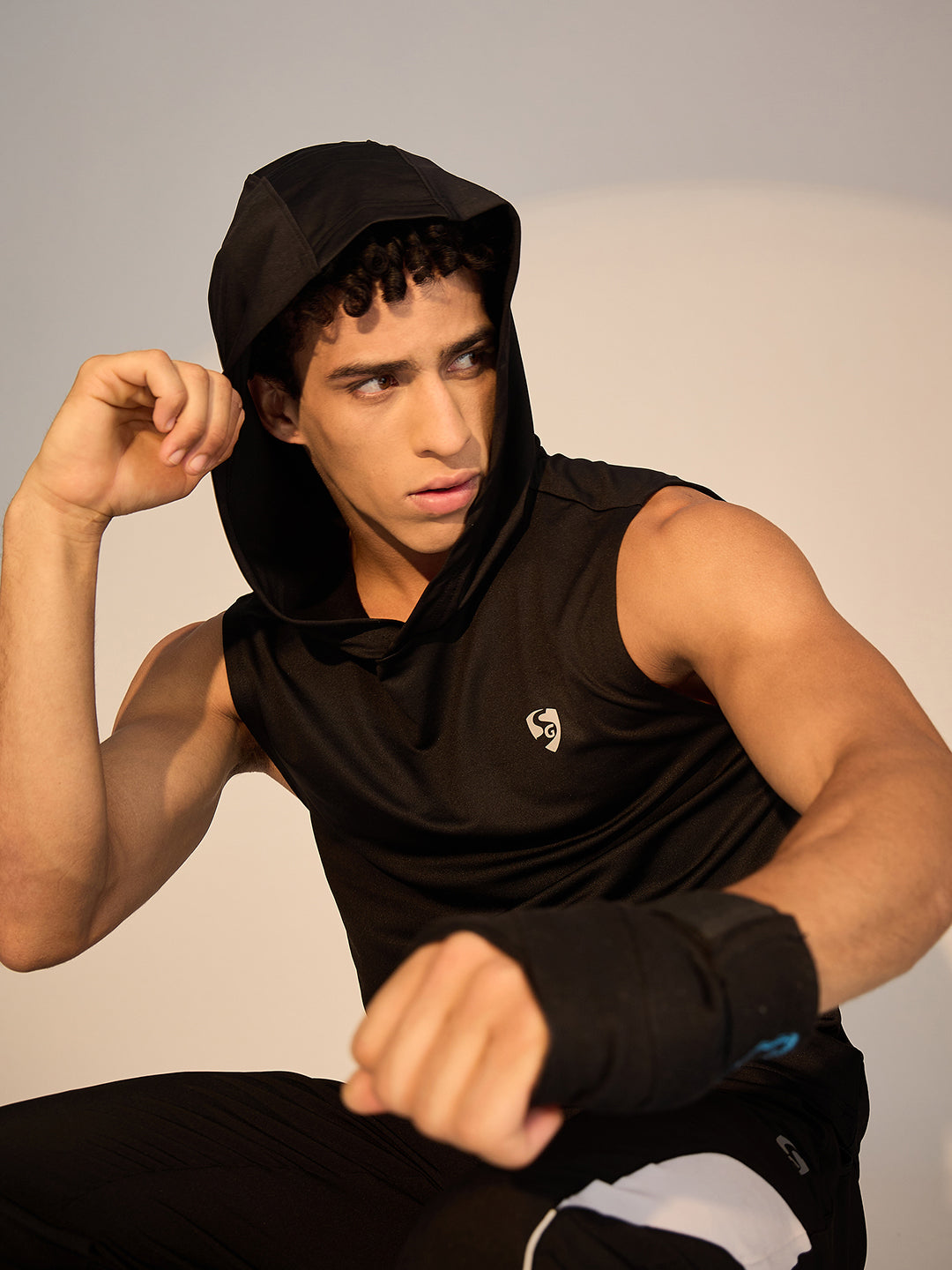 T.VEST MEN SG H3MV8200 BLACK