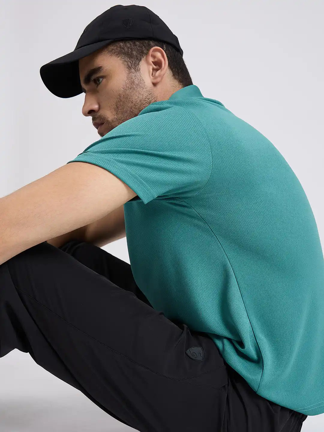 SG H1MTP84121 Men Black Track Pant