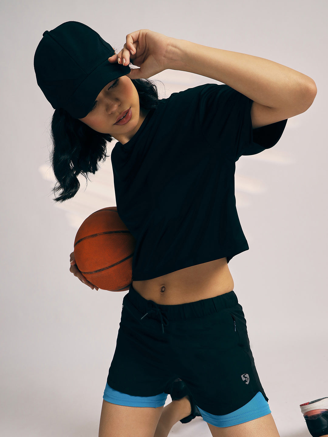 SHORTS WOMEN SG H3WS8273 BLACK