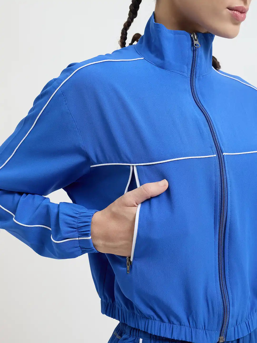 SG H1WJ83521 Women Cobalt Blue Jacket