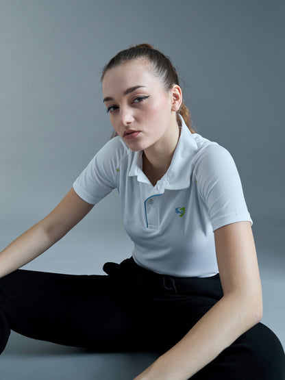 SG Jacquard Polo T-Shirt For Women And Girls