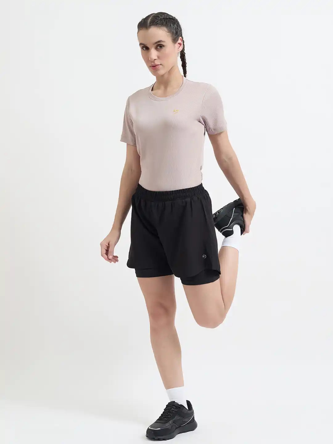 SG H1WT83122 Women Shadow Grey T-Shirt