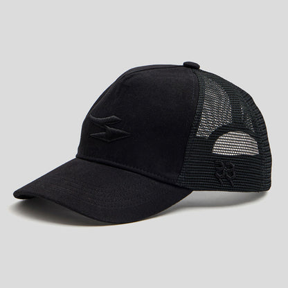 SG HP33 EDGE TRUCKER CAP - BLACK