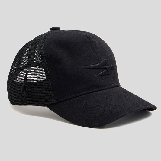 SG HP33 EDGE TRUCKER CAP - BLACK