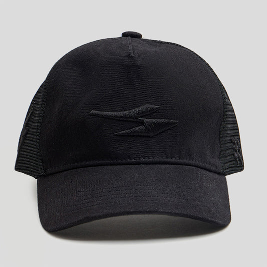 SG HP33 EDGE TRUCKER CAP - BLACK