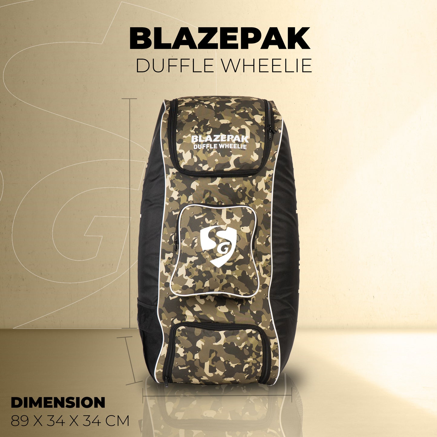 SG Blazepak Duffle Wheelie Kit Bag