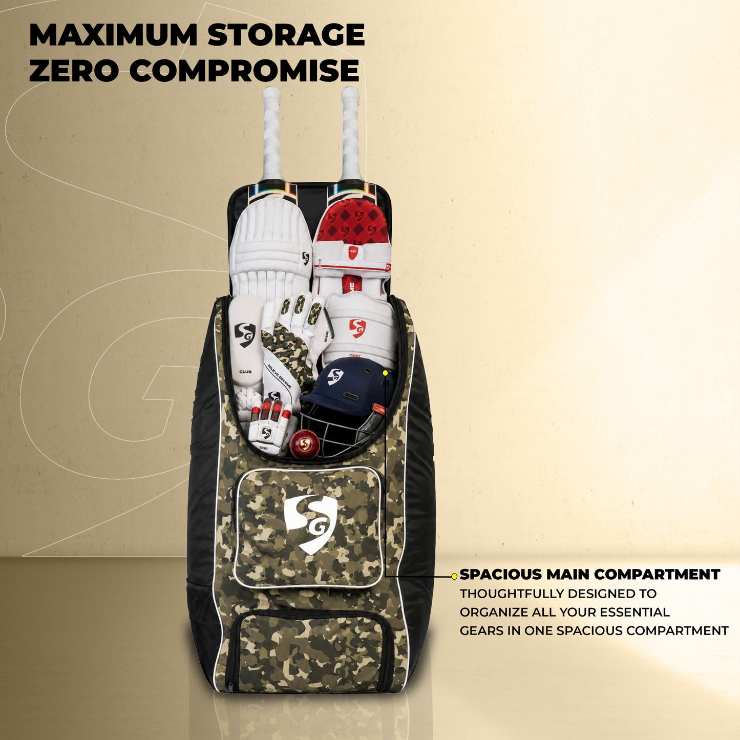 SG Blazepak Duffle Wheelie Kit Bag