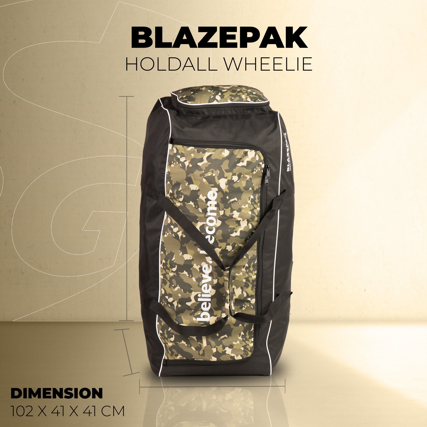 SG Blazepak Holdall Wheelie Kit Bag