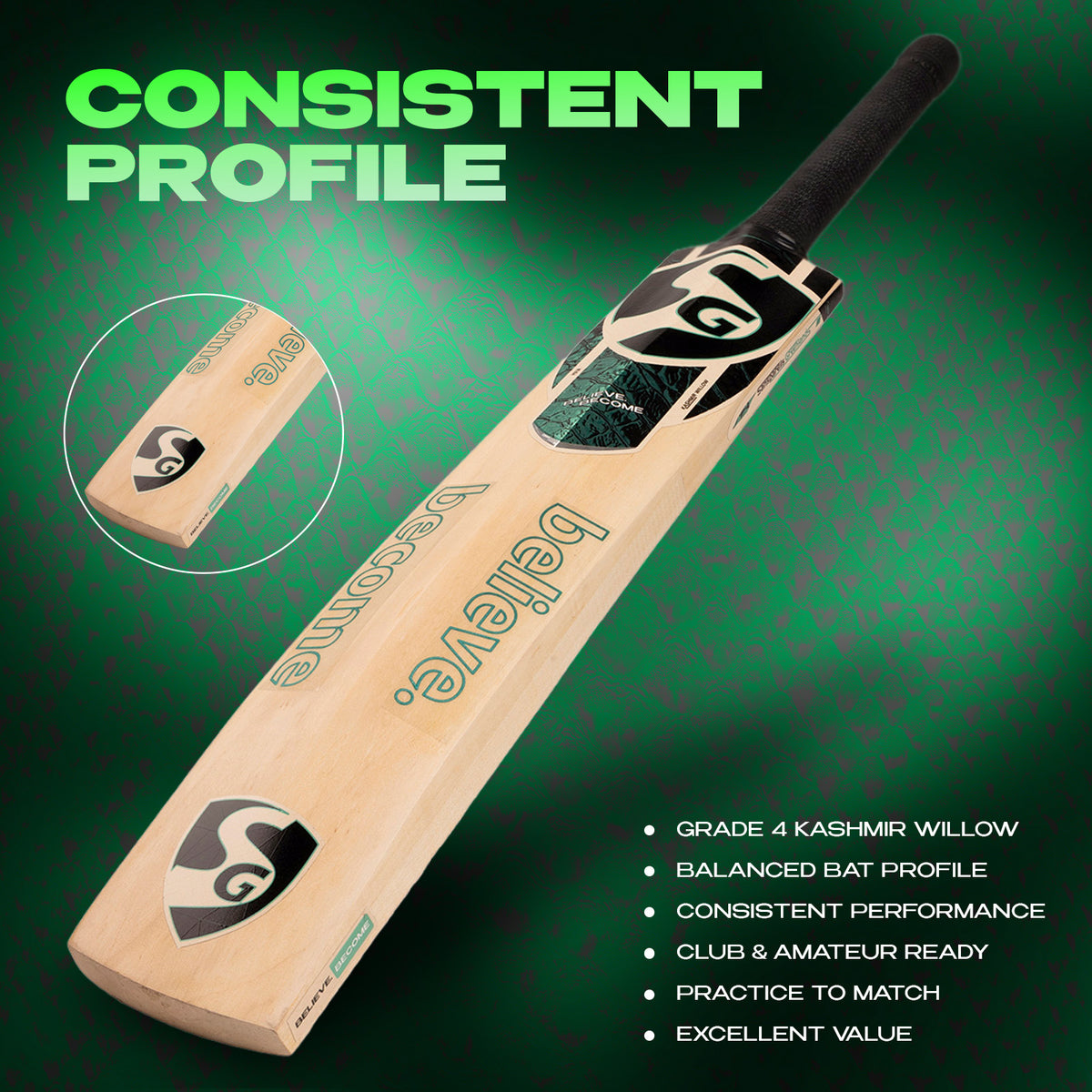 SG Cobra Icon Kashmir Willow Cricket Bat