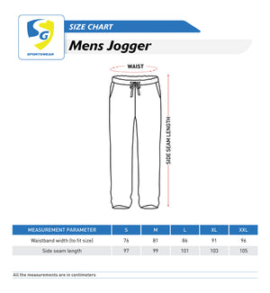 SG Men's Navy Jogger | Ideal for Trail Running, Fitness & Training, Jogging, Regular & Fashion Wear
