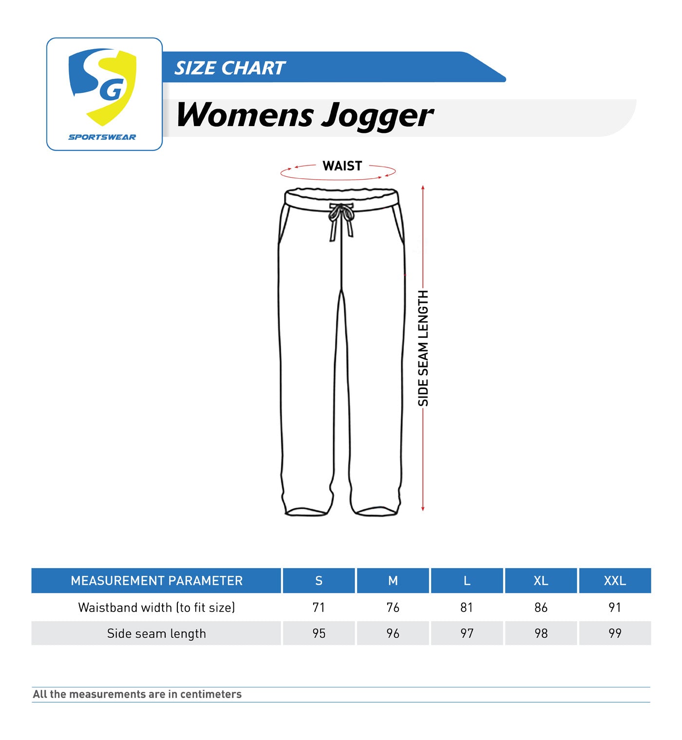 SG Women's Navy Jogger | Ideal for Trail Running, Fitness & Training, Jogging, Regular & Fashion Wear