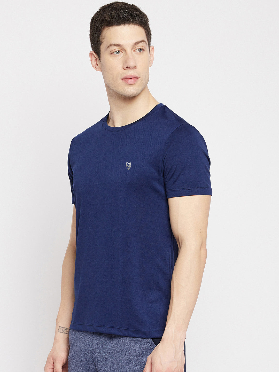 SG Men's & Boy's Round Neck T-Shirt | Ideal for Sports Regular & Fashion Wear