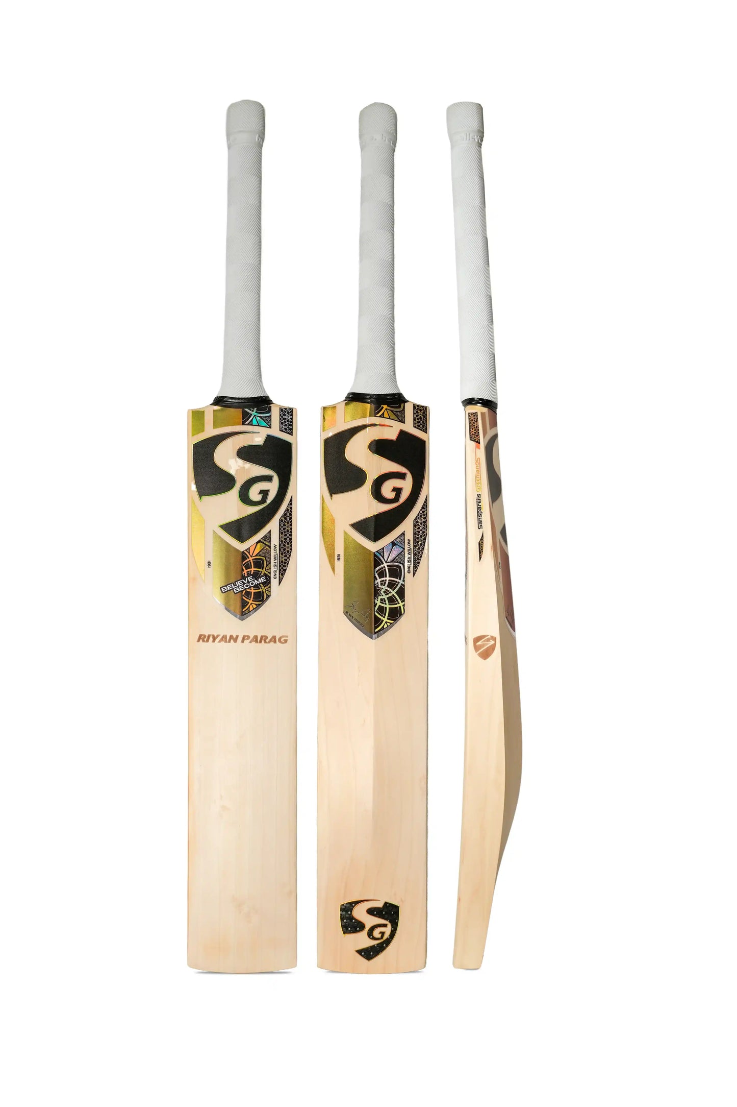 SG Riyan Parag English Willow bat