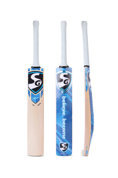 SG HP Blitz English and Kashmir Combo Cricket Bat
