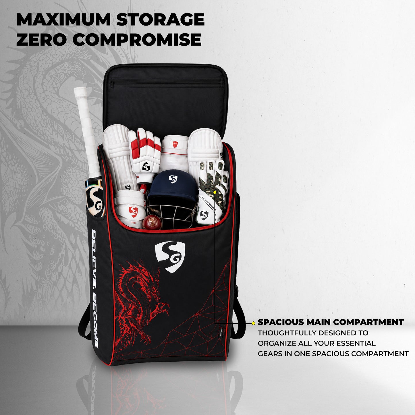 SG Dragon Ace Duffle Cricket Kit Bag