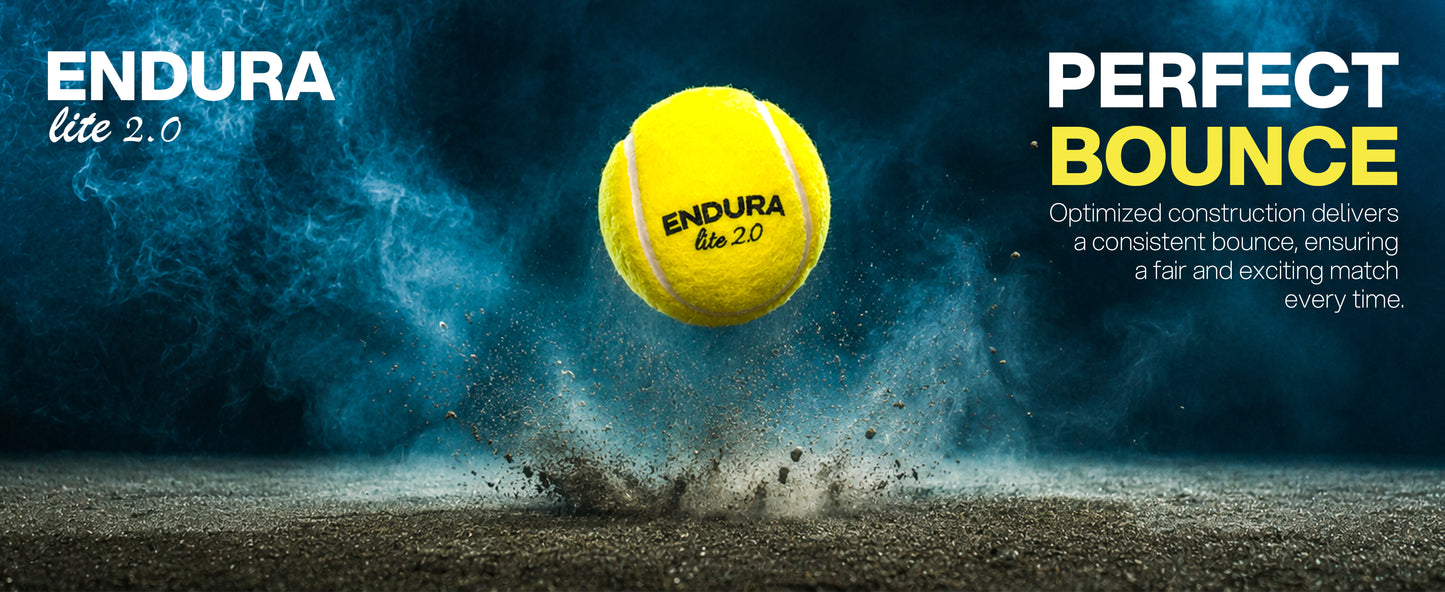 SG Endura Lite 2.0 Tennis Ball(Pack of 6)