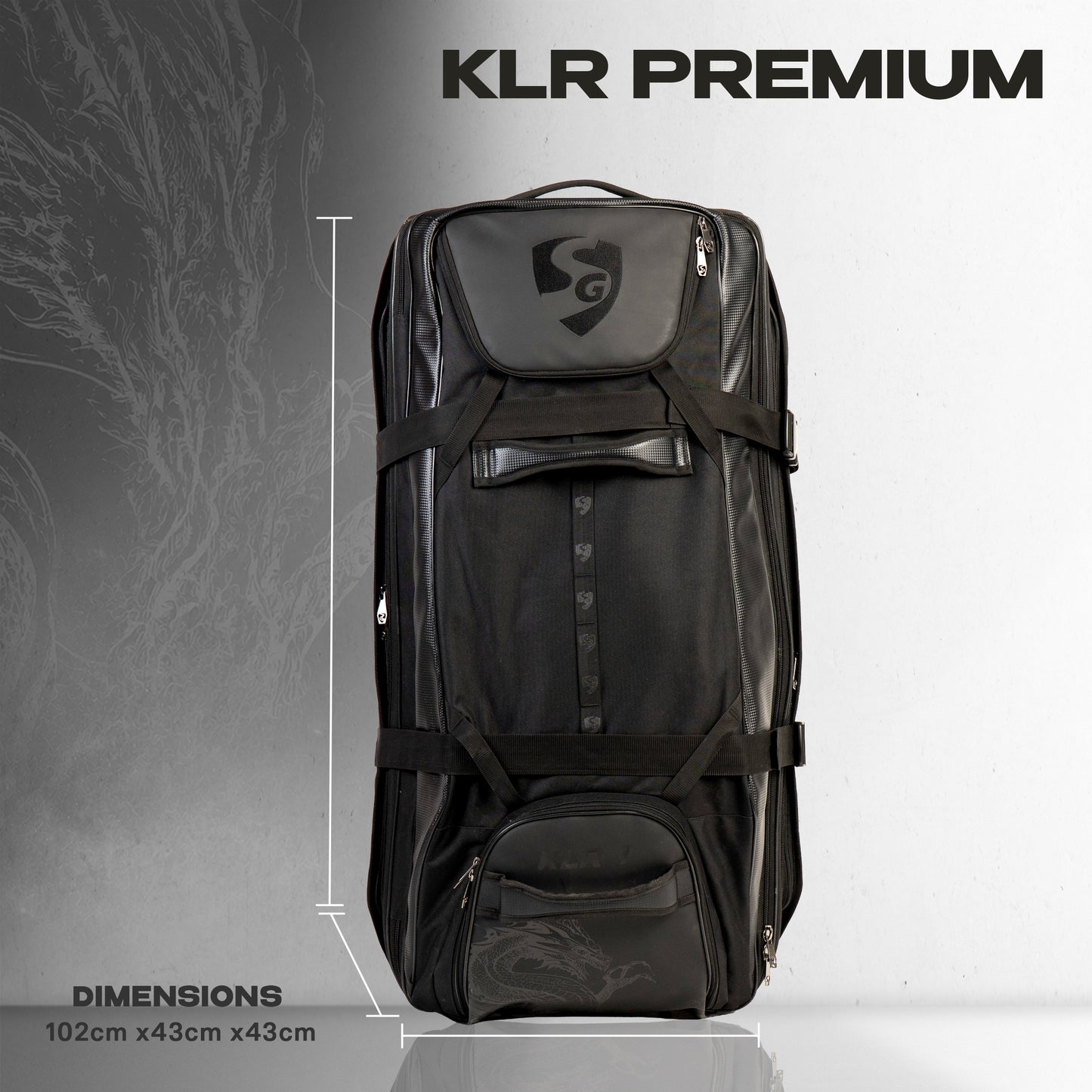SG KLR Premium Cricket Kit Bag