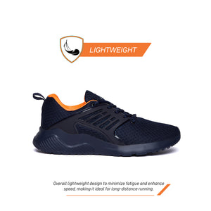 Unpar By SG Fit-Run Running Sports Shoes For Men, Navy | Ideal for Running/Walking/Gym/Jogging/Training Sports Fashion Footwear