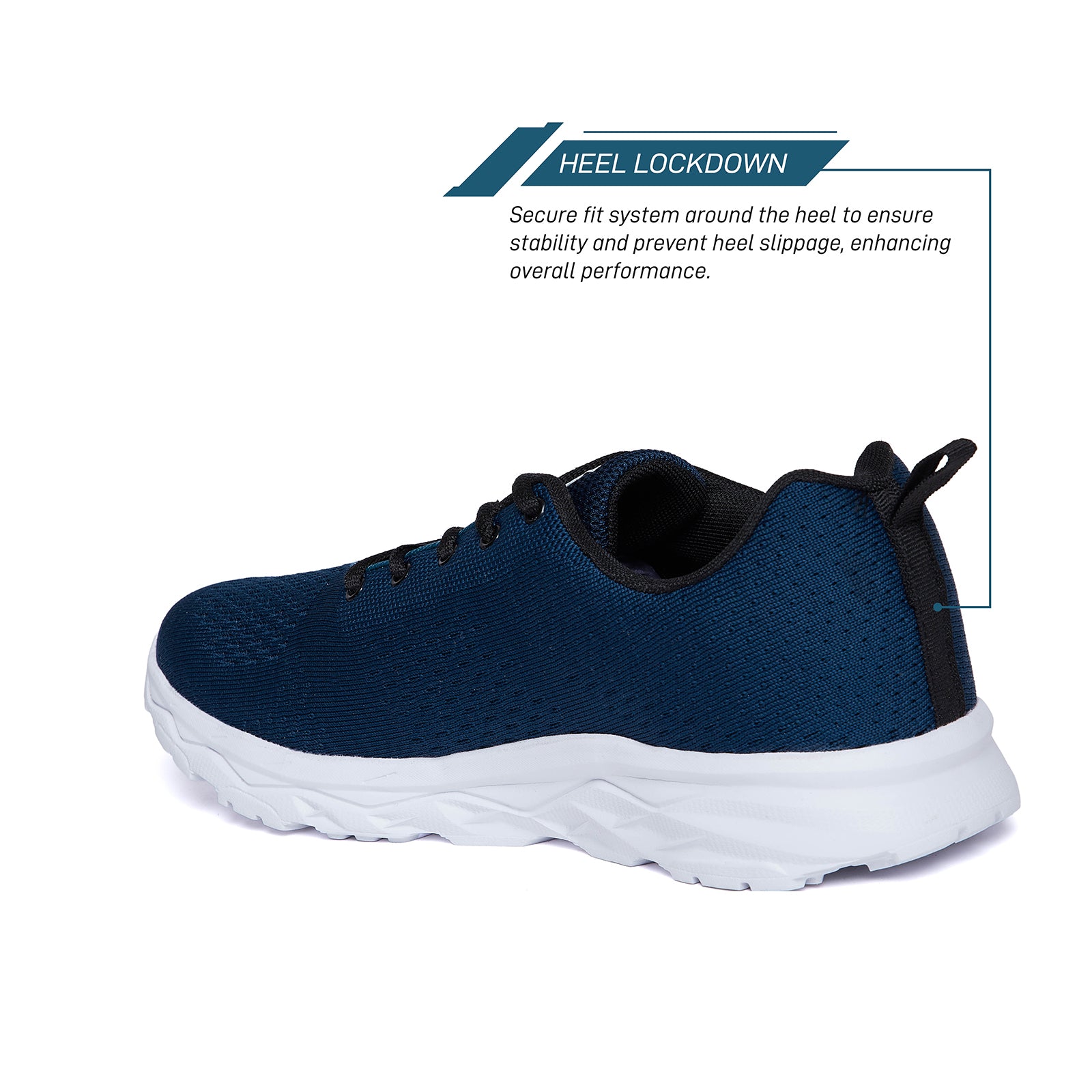 Unpar By SG Flex Running Sports Shoes For Men, Prussan Blue | Ideal for Running/Walking/Gym/Jogging/Training Sports Fashion Footwear